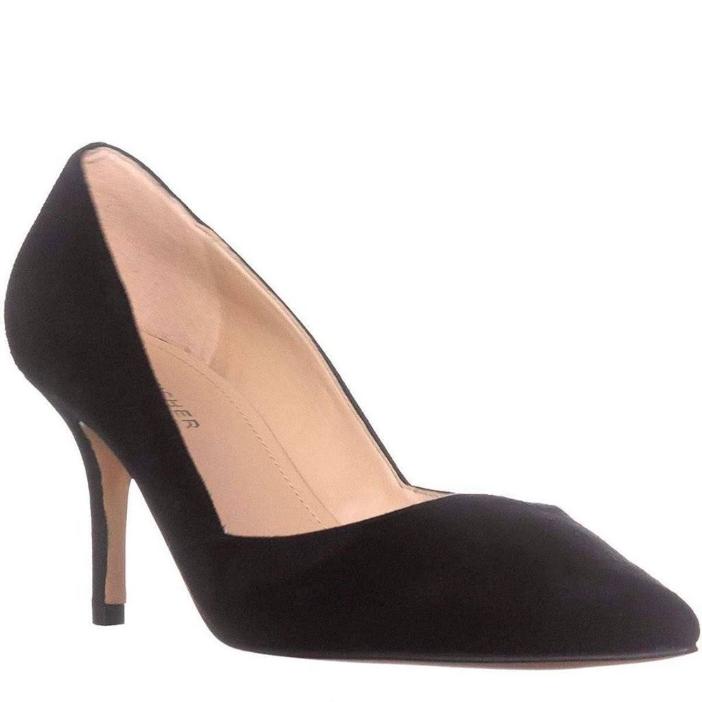 Marc Fisher Suede Pumps, Women's Size 7.5 M, Black